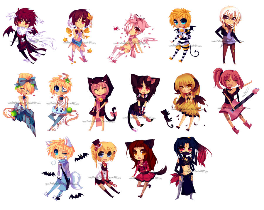 Chibi Bumpy Massive Chibi Dump by pekou on DeviantArt