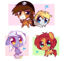 ChibiPonies Set 4