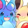 marill and pikablu