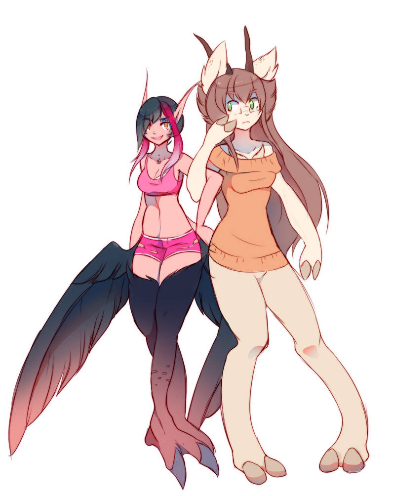 tall waifus by pekou on DeviantArt