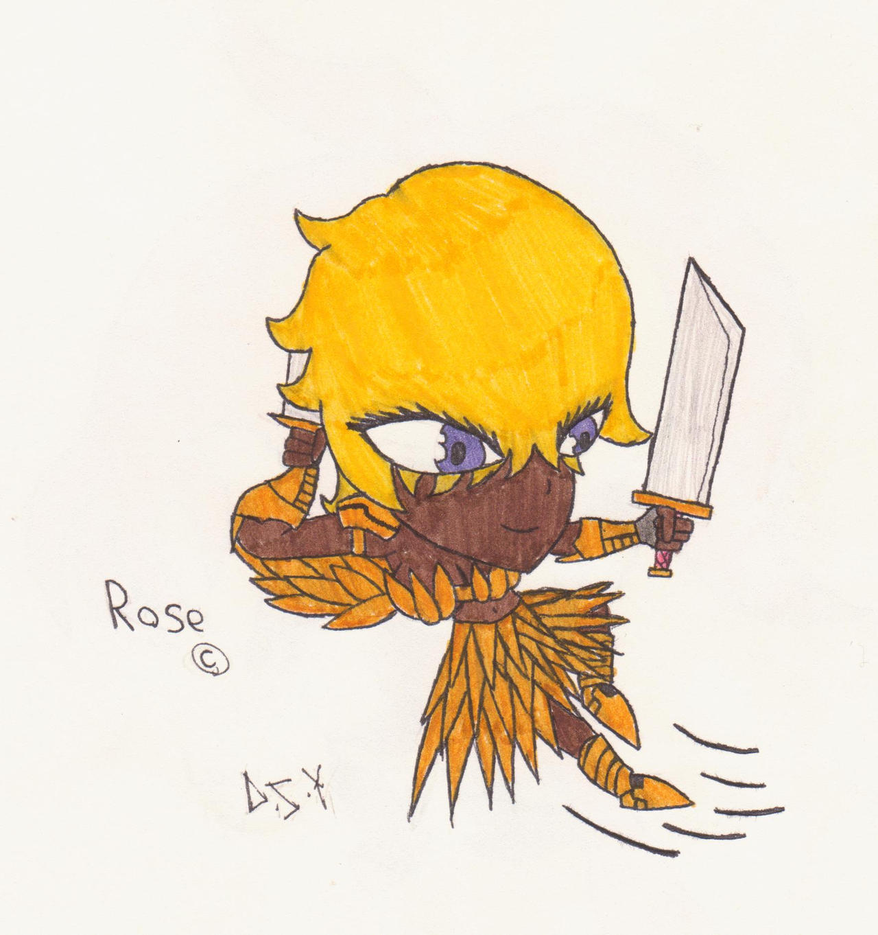 chibi rose