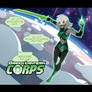 Jet Green Lantern Corps