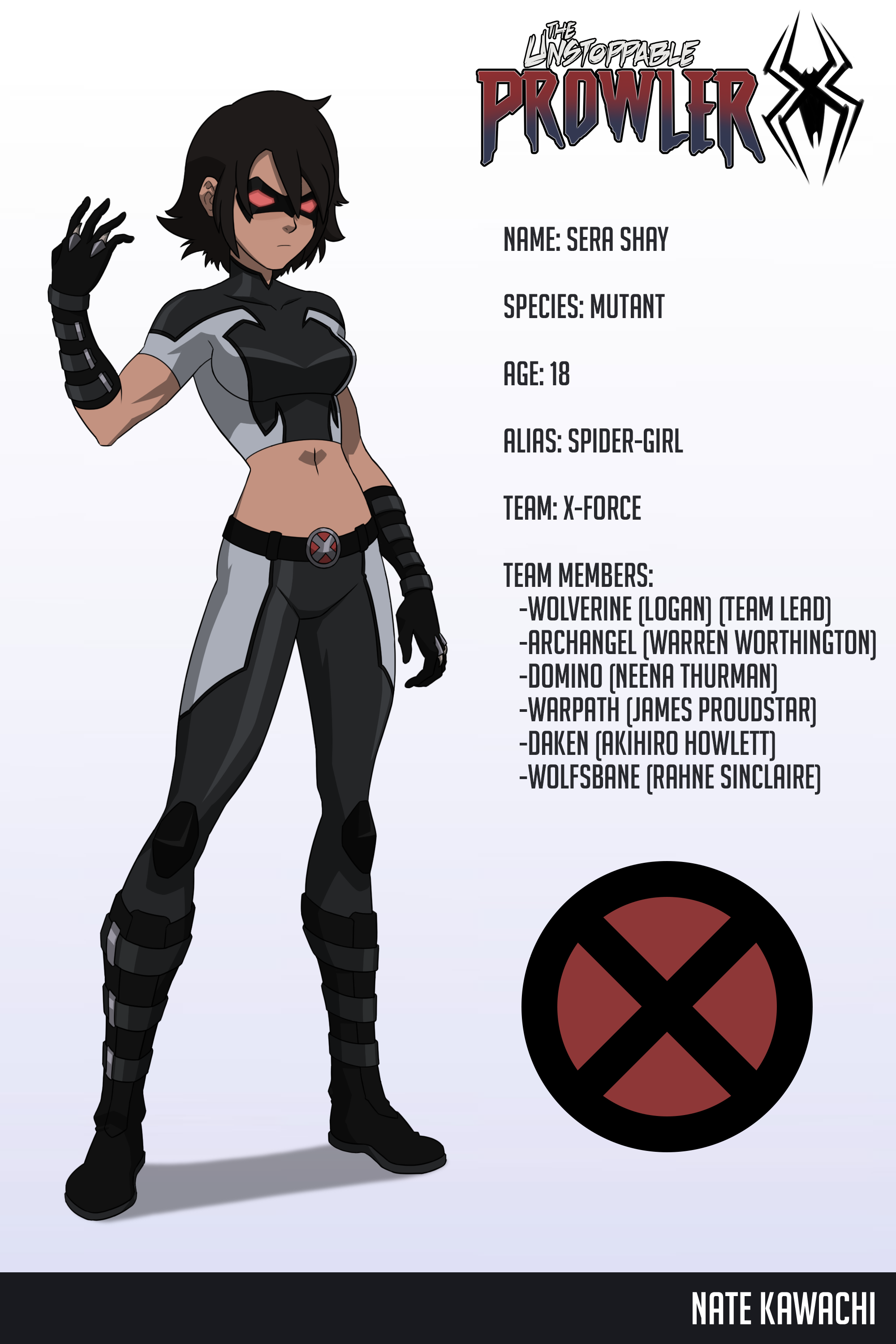 Sera Shay Spider Girl X Force By Thegraffitisoul On Deviantart