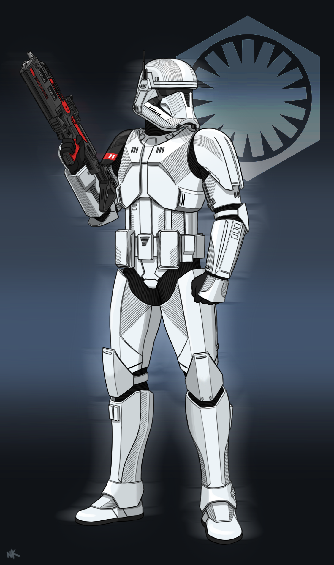 Elite First Order Elite Stormtrooper Commission by TheGraffitiSoul on ...