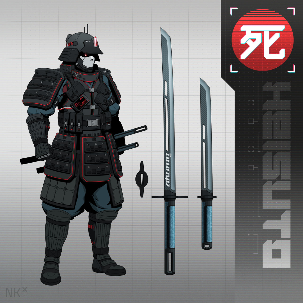 Heisuto - Shadowrun Character Commission by TheGraffitiSoul on DeviantArt