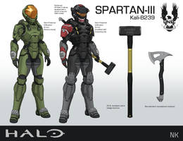 Kali-B239 SPARTAN-III SPI Armor