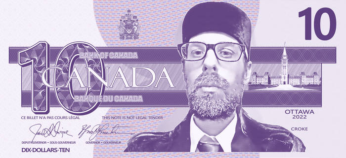 Canada $10 Note - Provincial Capitals (Recto)