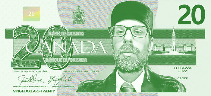 Canada $20 Note - Provincial Capitals (Recto)