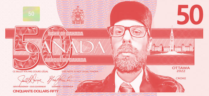 Canada $50 Note - Provincial Capitals (Recto)