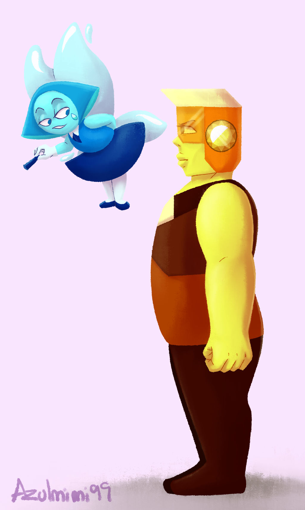 Aquamarine and Topaz