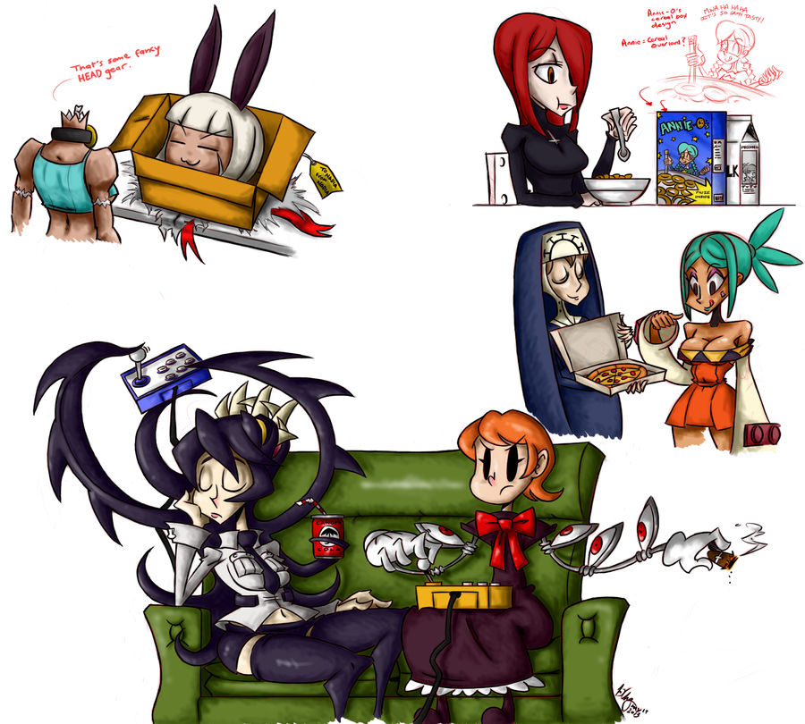 More Skullgirls doodles