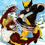 Wolverine vs Sabretooth