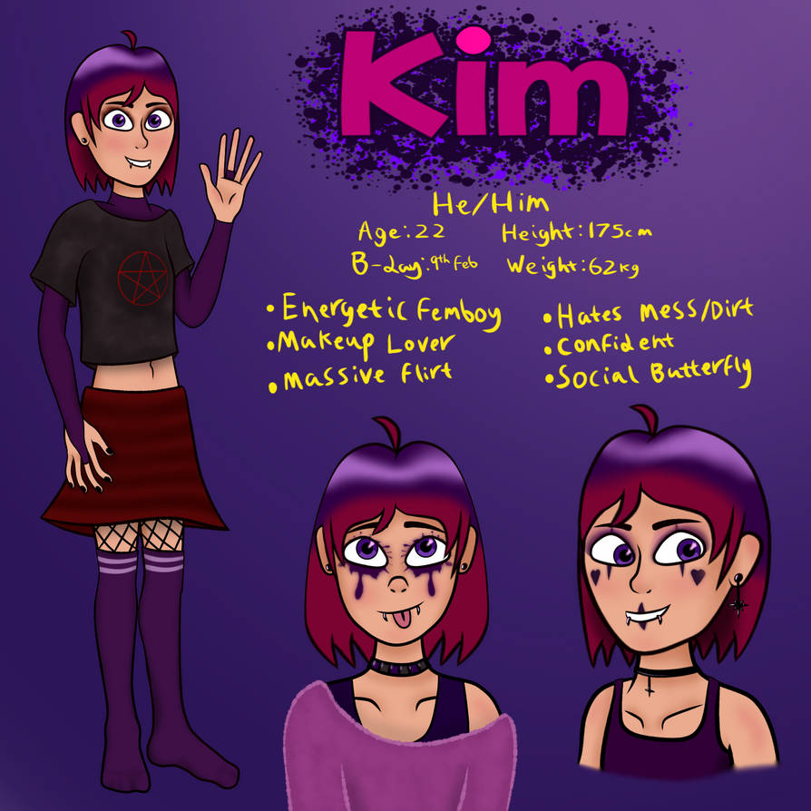 Distorted Kim Kim by SpookyJax on DeviantArt