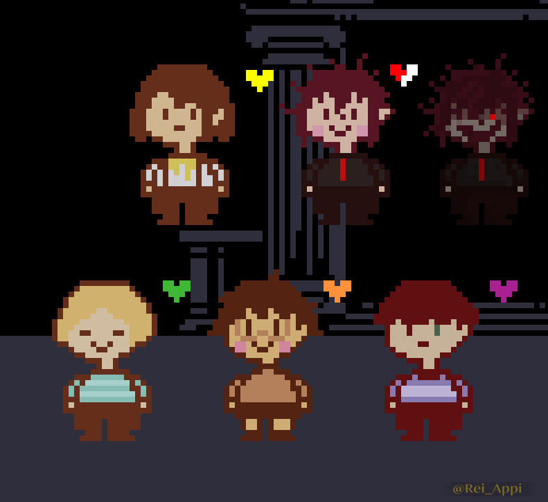 Pixel Art Undertale OC by Rei-Appi on DeviantArt