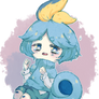 .: Sobble Chibi gijinka:.