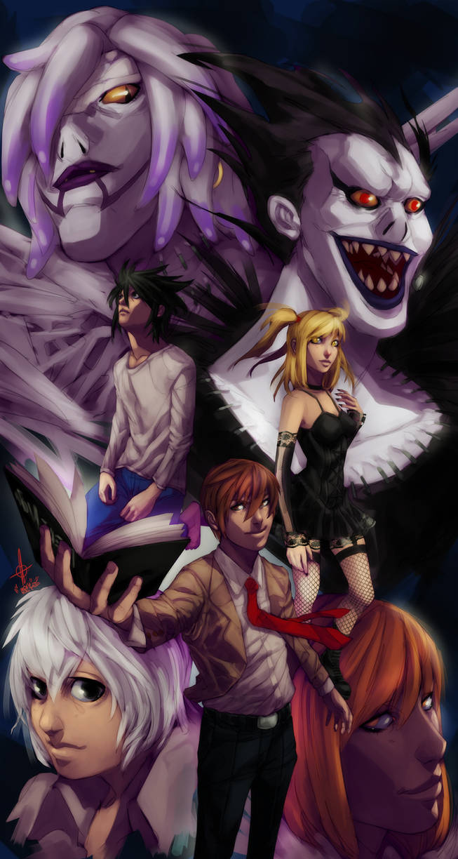Deviantart Fa Note Death Note FAN ART :D by xdtopsu01 on DeviantArt