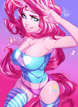 Pinkie Pie - My Little Pony-FANART :D