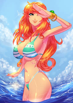 Nami - The One Piece- FANART :D