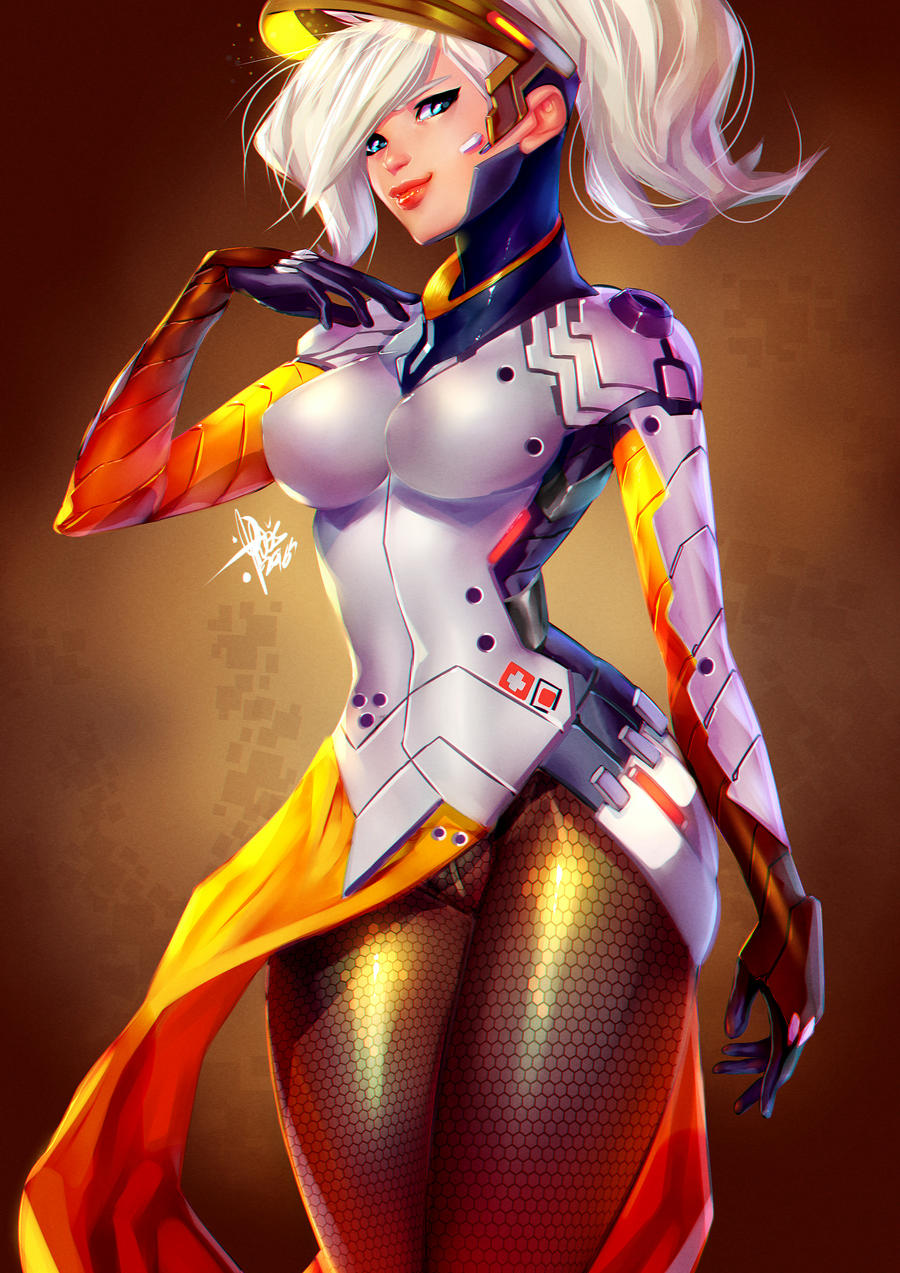 Mercy-Overwatch-FANART :D