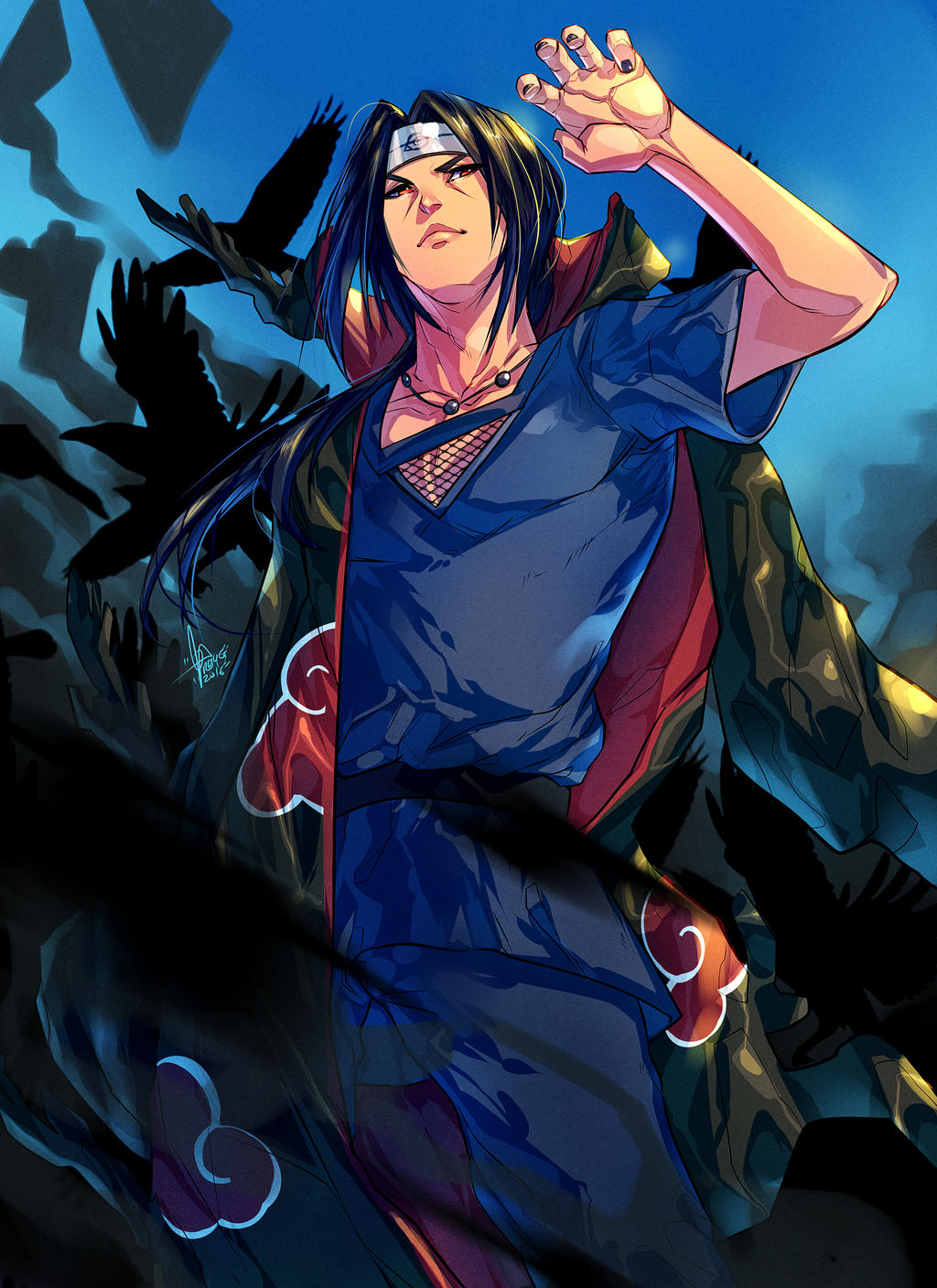itachi uchiha-FANART :D by xdtopsu01 on DeviantArt