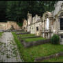 Cemetery wall