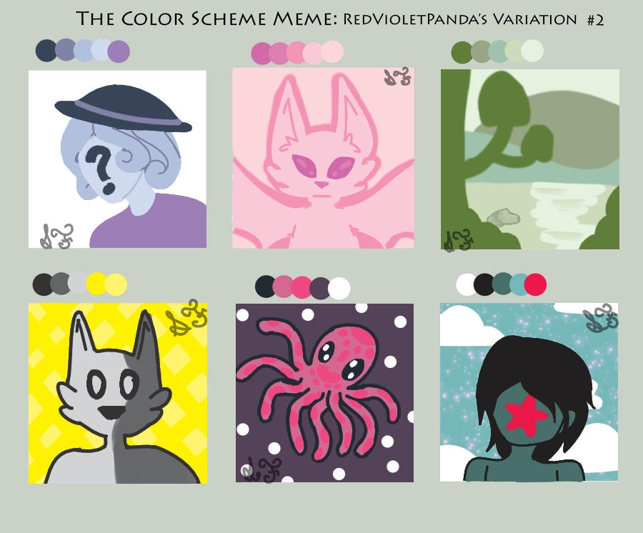Color Scheme Meme by SabrinaFics on DeviantArt