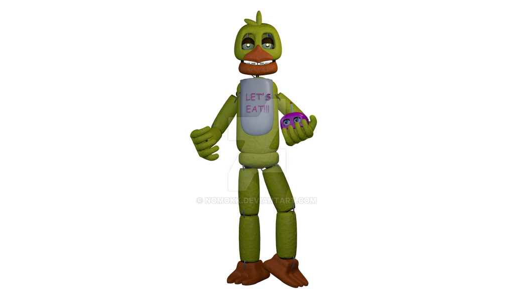 Spring Chica Model by nomokk on DeviantArt