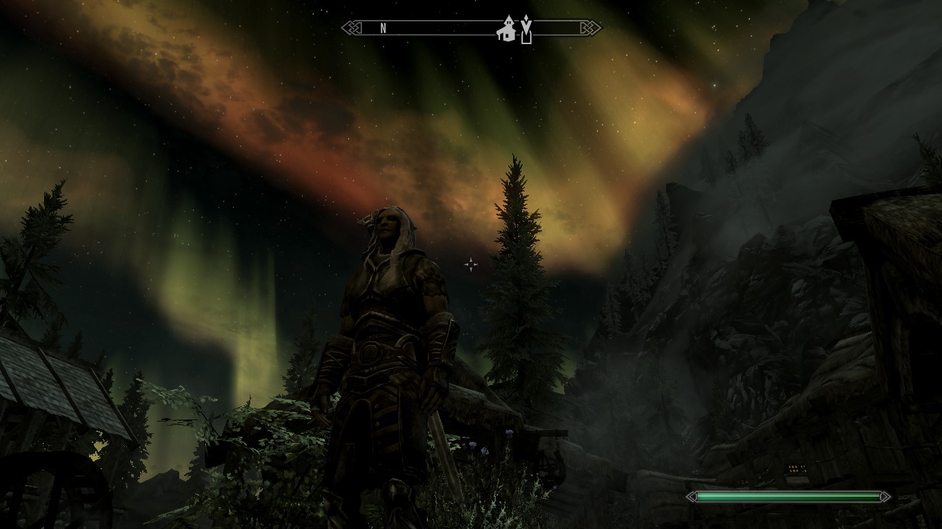 THERE'S AURORA'S IN SKYRIM? COOL!