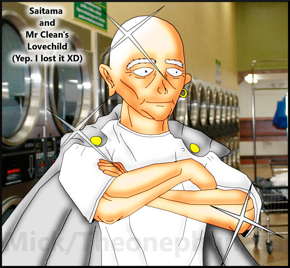 The Lovechild of Mr Clean and Saitama OneCleanMan by TheOnePhun211 on ...