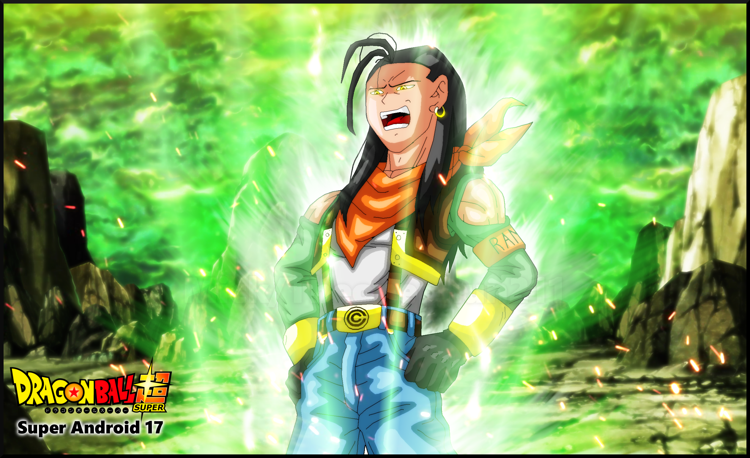 Android 17 from Dragon Ball Super by Danilo34Ramos on DeviantArt