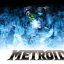 Blue Flames Metroid Wallpaper