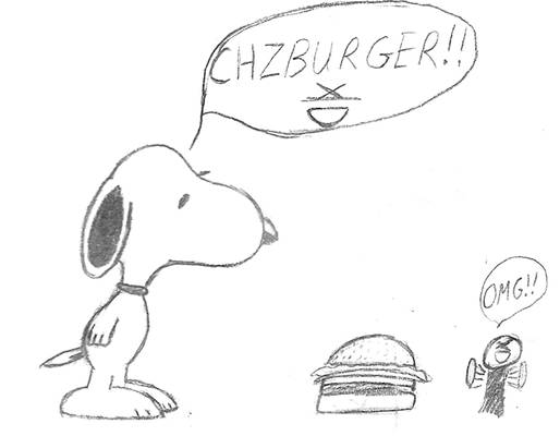 Snoopy and Chzburger