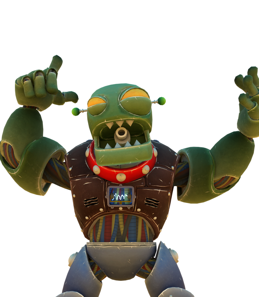 Robbot Zot Zombot render by uhjububu on DeviantArt