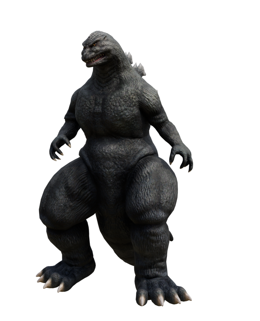 Godzilla PSO2 model render 1 by uhjububu on DeviantArt