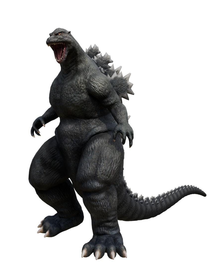 Godzilla PSO2 model render 2 by uhjububu on DeviantArt