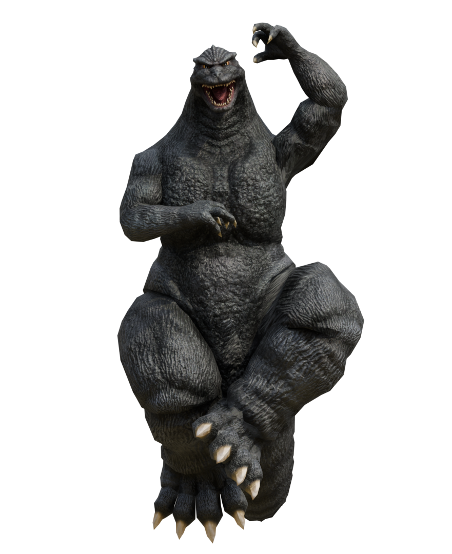 Godzilla PSO2 model render 4 by uhjububu on DeviantArt