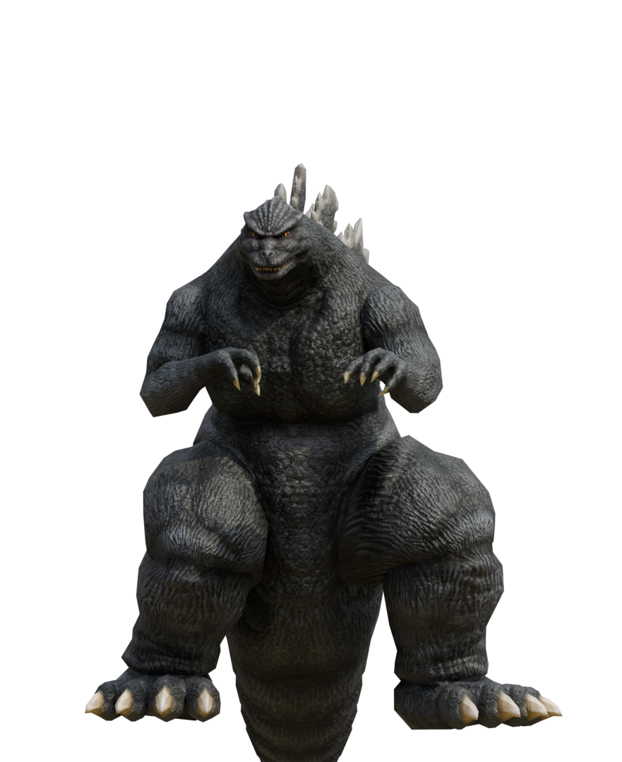 Godzilla PSO2 model render 6 by uhjububu on DeviantArt
