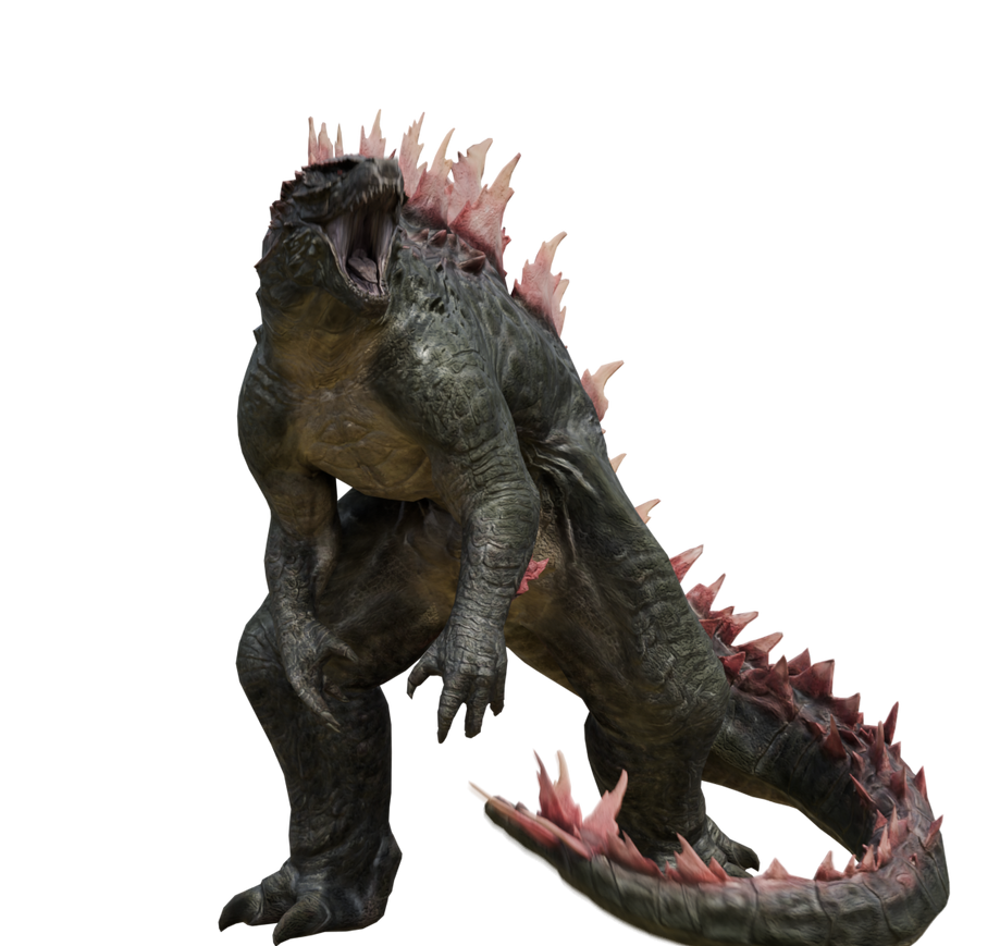 Godzilla evolved render png 1 by uhjububu on DeviantArt