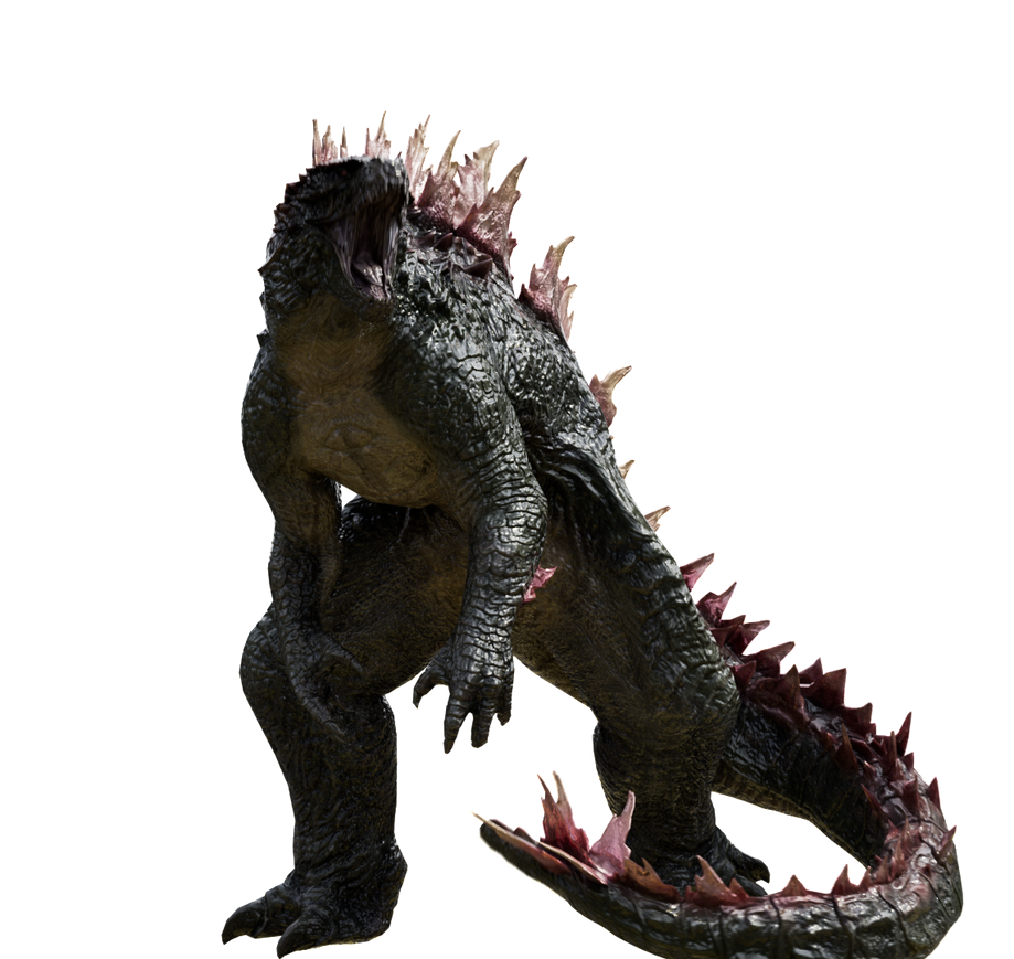 Godzilla evolved render png 5 by uhjububu on DeviantArt