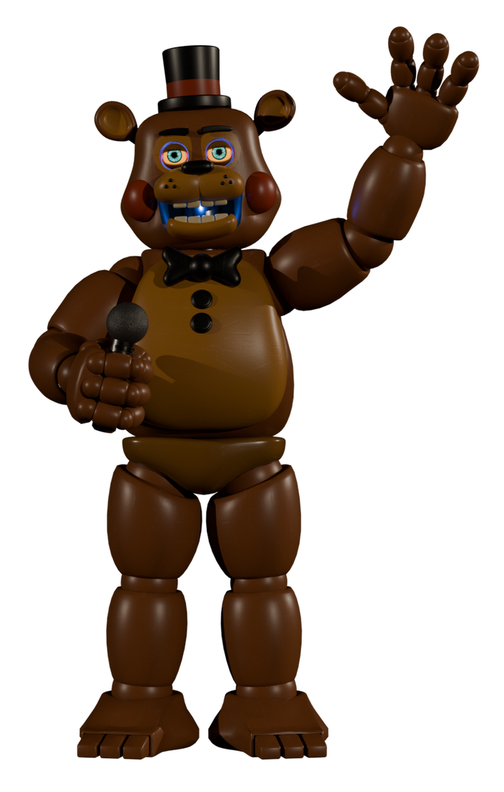 FNAF movie Toy Freddy render 1 by uhjububu on DeviantArt