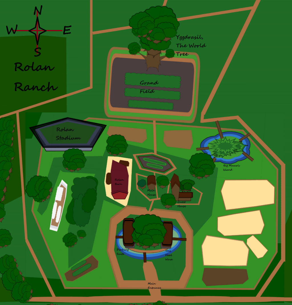 Rolan Ranch Map! (New Places Added) by PizzaBurgers on DeviantArt