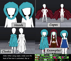 Exports: Hood, Cape, and Cloak Pack!