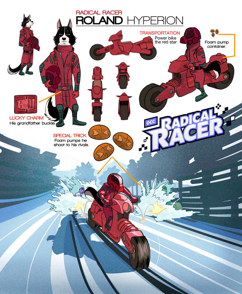 Radical Racer 03 by FabianCobos on DeviantArt