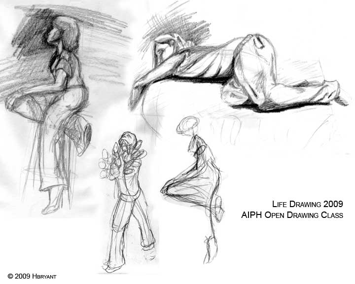 Figure Drawings 2009