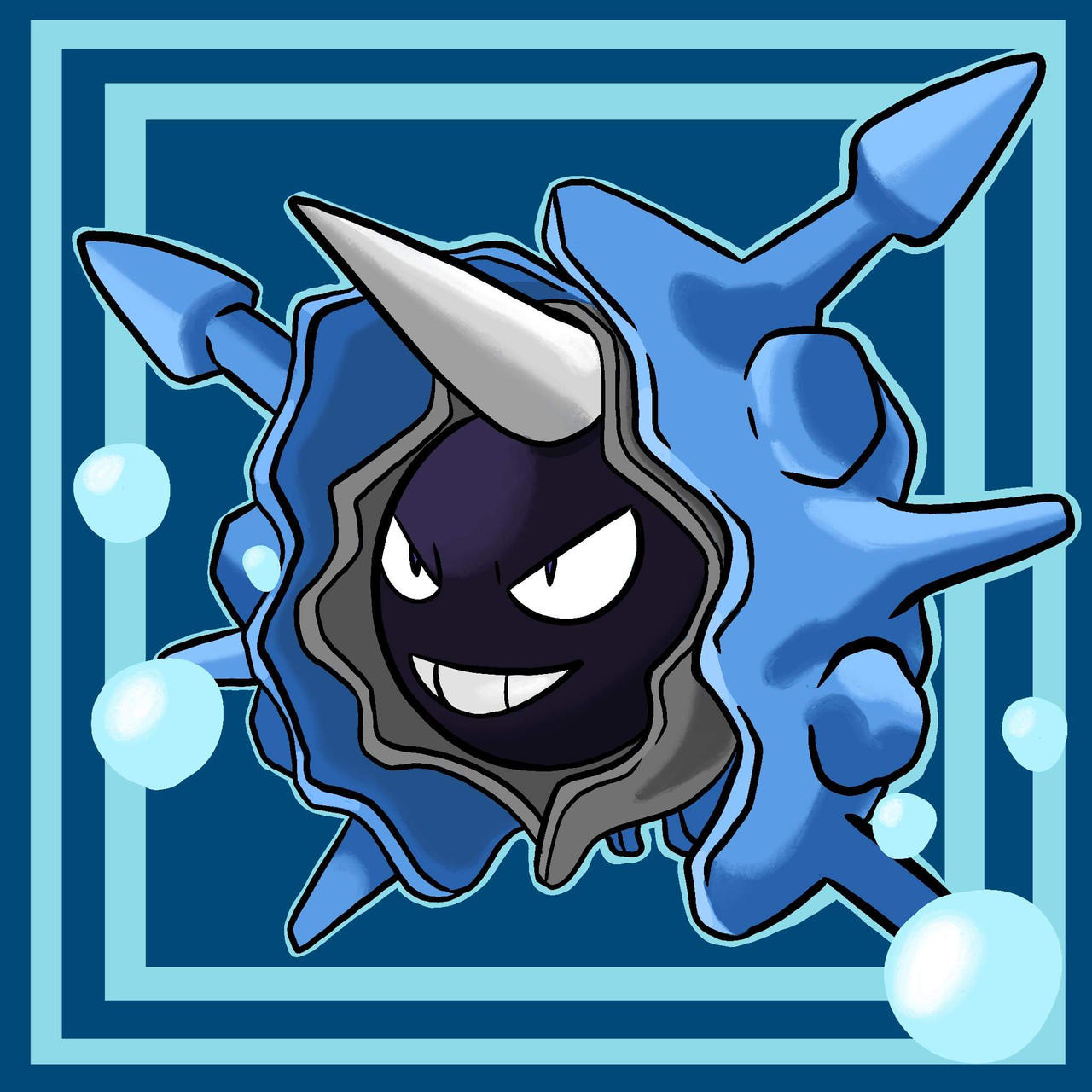 Shiny Cloyster Icon by Karaikoro on DeviantArt