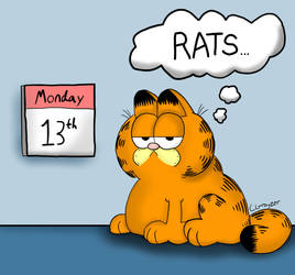 Garfield Hates Monday