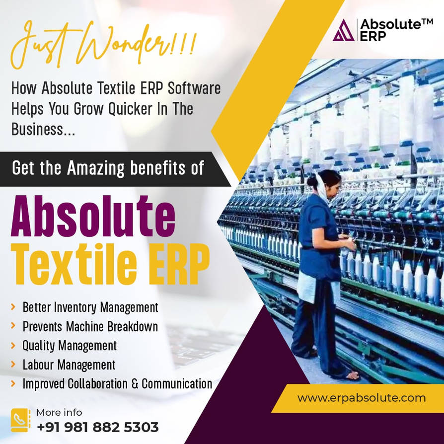 Textile Manufacturing Software by WireERPSoftware on DeviantArt