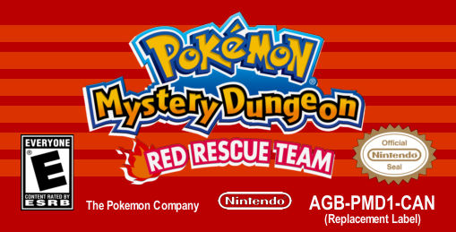 PMD: Red Rescue Team (Replacement Label) by CLProper on DeviantArt