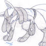 Lucario - Growling (Unfinished)