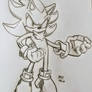 Shadow the Hedgehog (sketch)